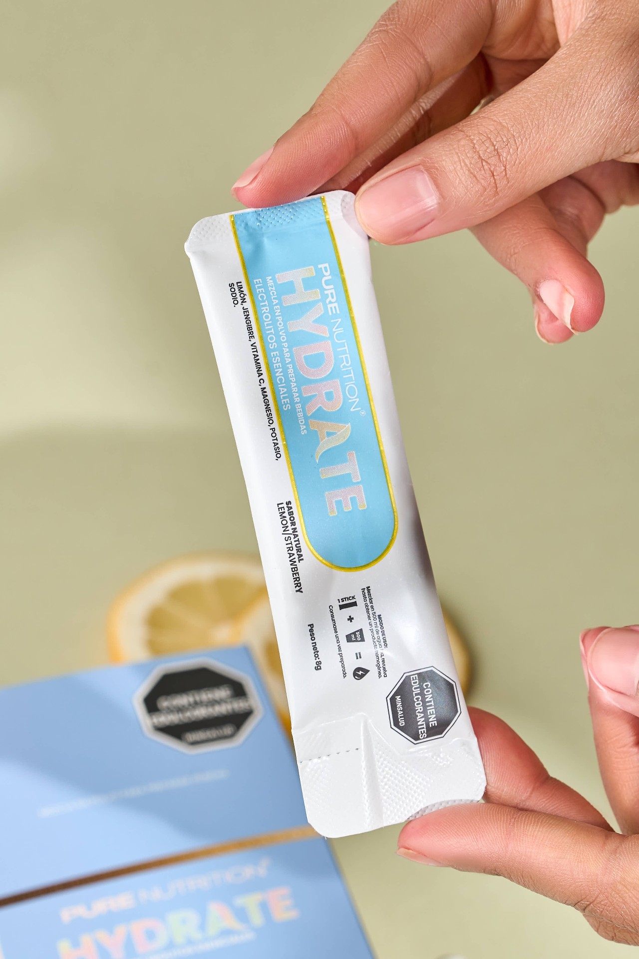Sachet HYDRATE en mano